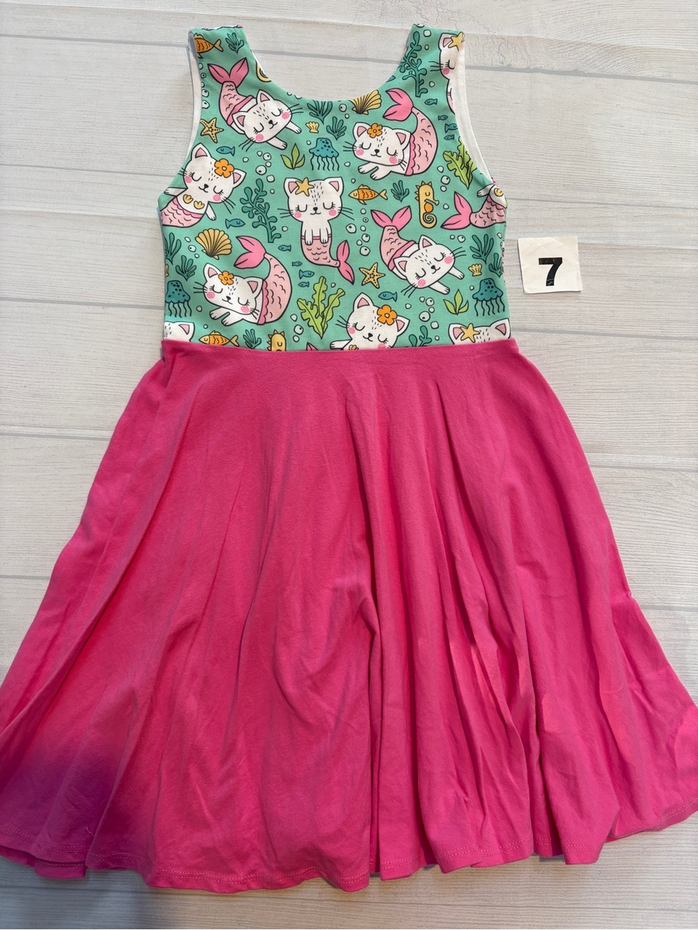 Malia and Kai Mermaid-Cat Dress